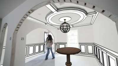 Round table and then
we're gonna drop - Fixer Upper: Behind the Design