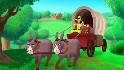 * Round them up - Curious George: Go West, Go Wild