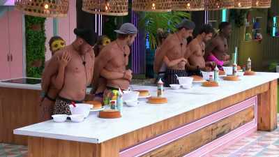 ROUND TWO REQUIRES THE COUPLE TO
DECORATE A CAKE, CREATING A - Love Island