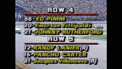 Row five: Randy Lanier,
Pancho Carter and Jacques Villeneuve. - Bad Sport