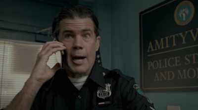 - Roy...
- Carrie, how you just gonna drop the kid off - Amityville Uprising