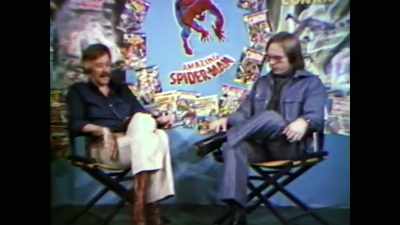 Roy Thomas,
editor-emeritus of Marvel Comics, - Stan Lee