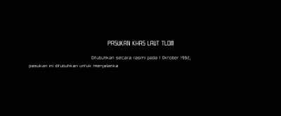 ROYAL MALAYSIAN NAVY SPECIAL FORCES - Paskal