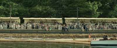 ROYAL: These seven
finely trained crews - The Boys in the Boat