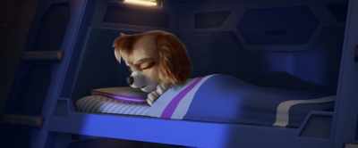 Rubble, quit messing
with the light. - PAW Patrol: The Mighty Movie