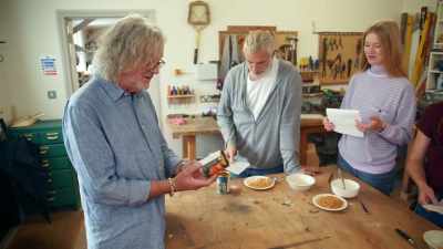 Ruby, you were with
Marks & Spencer's, also 400 grammes. - James May and the Dull Men