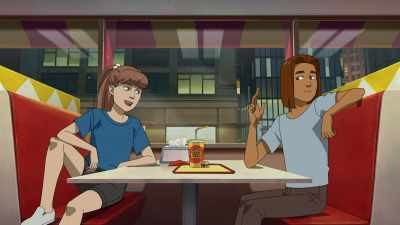 Rudy, there's no waiters
in Burger Mart. - Invincible