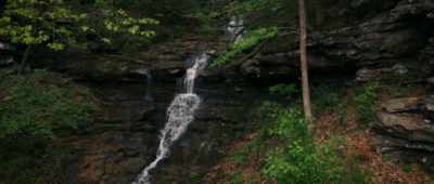 Rugged and rural, with a
landscape defined by jutting
rocks - The Mothman Legacy