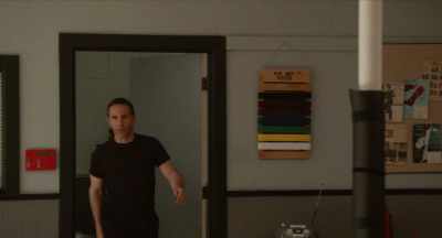 Rule number nine. Stay hydrated.
(DOOR OPENS) - The Art of Self Defense