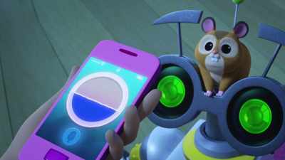 Rumble, you want a snack?
[SQUEAKS] - LEGO Friends: Girls on a Mission