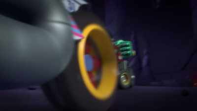 [rumbling continues] - Mighty Monsterwheelies
