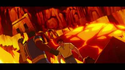 - [rumbling]
- [Demonic Sentinel] Burn, mutants! - X-Men '97