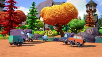 [rumbling] - Mighty Monsterwheelies