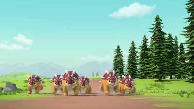 (rumbling) - Dino Ranch