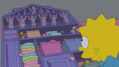 [rumbling] - Maggie Simpson in The Force Awakens from Its Nap