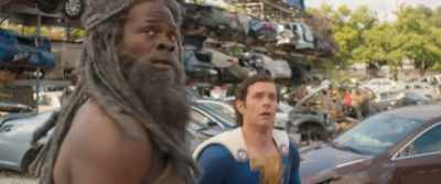 -[rumbling]
-[superhero Freddy gasps] - Shazam! Fury of the Gods