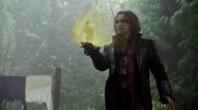 Rumplestiltskin, I'm...
I'm supposed to ask you - Once Upon a Time
