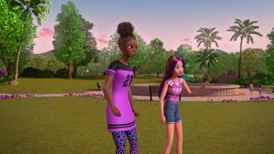 -Run away!
-[quack] - Barbie: A Touch of Magic