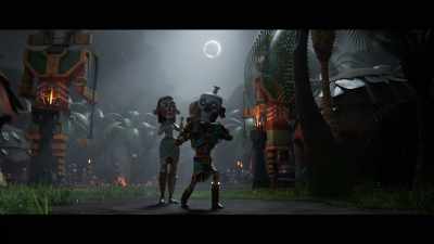 Run! Before the curse takes us all! - Maya and the Three