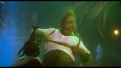 Run for your life, before I kill again! - How the Grinch Stole Christmas