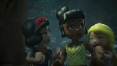 - Run!
- [growling continues] - LEGO Disney Princess: The Castle Quest