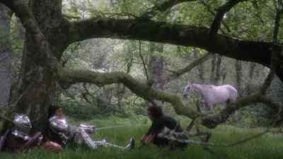 Run home to your mother, boy. - Excalibur