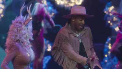 * Run, run, Rudolph Randolph
ain't too far behind * - Dolly Parton's Mountain Magic Christmas