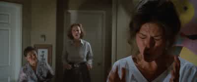 You can't choose between life and deathwhen we're dealing with what is in betweenNow tell her before it's too lateRun to the light babyMommy is in the lightTell her you're waiting for herMommy is waiting for you in the lightI hate you for this - Poltergeist