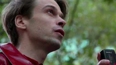 - Running alone through nature, - One October