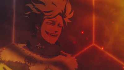 Running away is pointless, I guess. - Black Clover: Sword of the Wizard King
