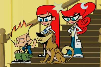 (RUNNING FOOTSTEPS FADE AWAY) - Johnny Test