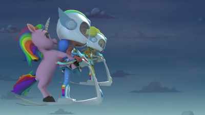 Rush over and try to grab them? Got it. - Rainbow Rangers