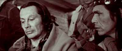 Russell Means
and his fellow protest leader - Andy Warhol's America