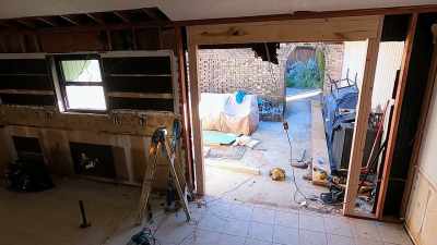 [Russell] This is
so much more open - Renovation Impossible