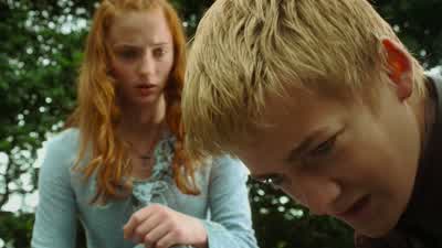 The wolf's not here.Look down by the stream. - Game of Thrones