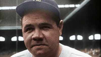 RUTH STARTS HIS CAREER
AS A PITCHER, - America in Color