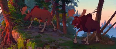 Rutt Go away eh I'm eating twigs - Brother Bear