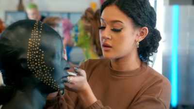 [Ryley] I really don't want
any dots to smudge, - Glow Up: Britain's Next Make-Up Star