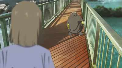 - Ryou!
- Go away! - Summer Ghost