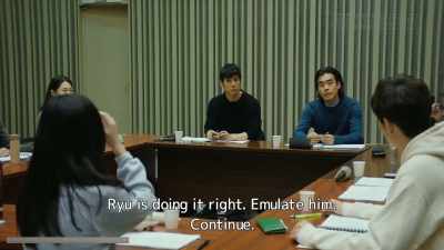 Ryu is doing it right. Emulate him.
Continue. - Drive My Car