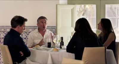 S0 when he's out, was on his
travels in the second book, - The Trip to Spain