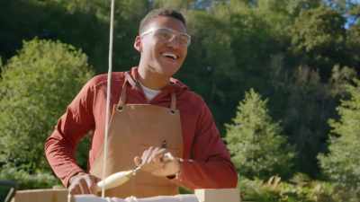 Sabotaging your own work, huh?
Yeah, well, - Handmade: Britain's Best Woodworker