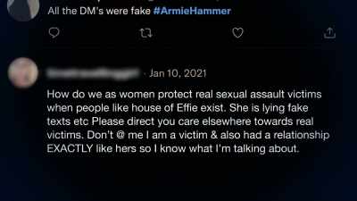 Sadly, I saw people laugh it off - House of Hammer