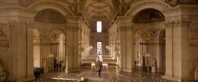 Sadly the great dome
is closed to visitors today - Paddington 2