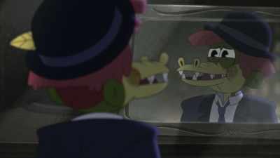 [sadly] ♪ You gotta change yourself ♪ - Arlo the Alligator Boy