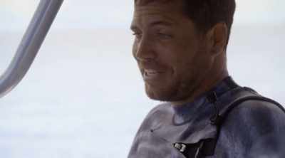 Safety diver Perrick Seybald
will watch their backs. - Shark Attack Files