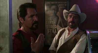Said he doesn't think
you should go in. - Harley Davidson and the Marlboro Man