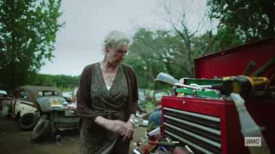 Said he'd spun out
on some black ice into a ditch. - NOS4A2