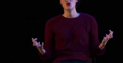 Said that I was too weak to walk
and I had to trust him. - Great British Theatre