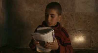 "Salem left the house,
saddened by his father's sickness. - Of Fathers and Sons